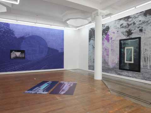 Gavin Hipkins, The Deep, installation view, Michael Lett Gallery, 2022.